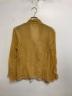 DRIES VAN NOTEN (ドリスヴァンノッテン) シアーブラウス イエロー サイズ:36：18000円