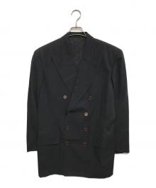 Jean Paul Gaultier homme（ジャンポールゴルチェオム）の古着「ダブルジャケット」｜ブラック