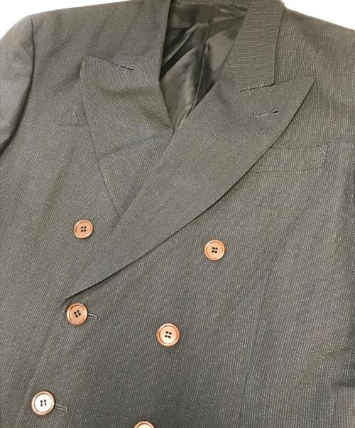 Jean Paul Gaultier homme（ジャンポールゴルチェオム）Jean Paul GAULTIER HOMME (ジャンポールゴルチェオム) ダブルジャケット ブラック サイズ:48の古着・服飾アイテム