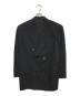 Jean Paul GAULTIER HOMME（ジャンポールゴルチェオム）の古着「ダブルジャケット」｜ブラック