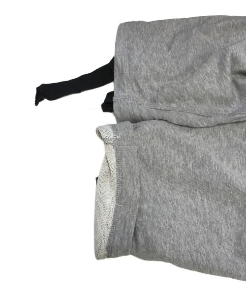 DRIES VAN NOTEN（ドリスヴァンノッテン）DRIES VAN NOTEN (ドリスヴァンノッテン) バックギャザースウェット グレー サイズ:Sの古着・服飾アイテム