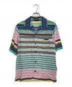 PRADAプラダ）の古着「オープンカラーシャツ」｜マルチカラー