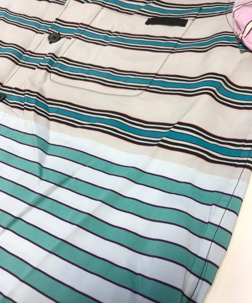 PRADA（プラダ）PRADA (プラダ) オープンカラーシャツ マルチカラー サイズ:Mの古着・服飾アイテム