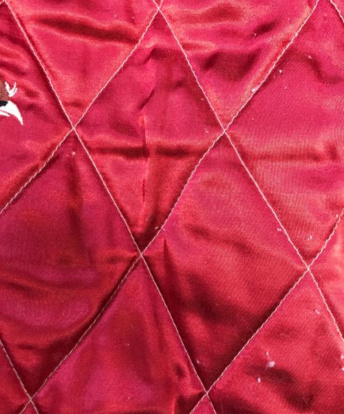 DRAGON FLY（ドラゴンフライ）DRAGON FLY (ドラゴンフライ) スカジャン ブラック×レッド サイズ:表記なしの古着・服飾アイテム