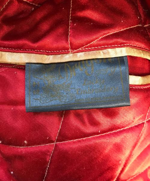 DRAGON FLY（ドラゴンフライ）DRAGON FLY (ドラゴンフライ) スカジャン ブラック×レッド サイズ:表記なしの古着・服飾アイテム