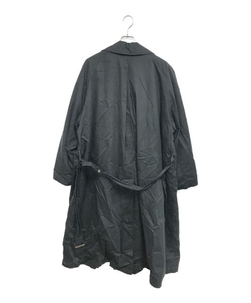 GIORGIO ARMANI（ジョルジョアルマーニ）GIORGIO ARMANI (ジョルジョアルマーニ) ライバー付きトレンチコート ブラック サイズ:38の古着・服飾アイテム