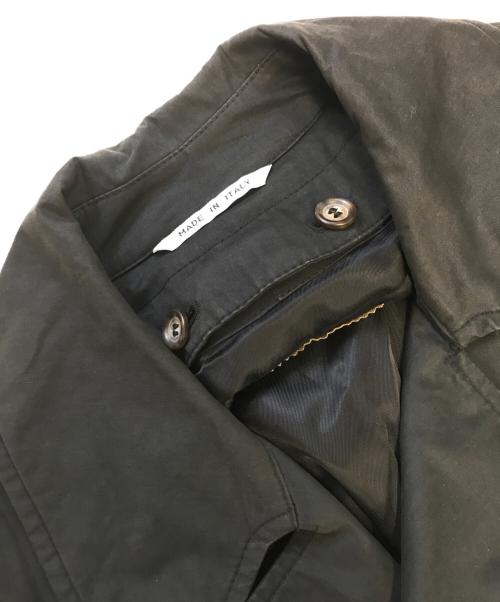 GIORGIO ARMANI（ジョルジョアルマーニ）GIORGIO ARMANI (ジョルジョアルマーニ) ライバー付きトレンチコート ブラック サイズ:38の古着・服飾アイテム