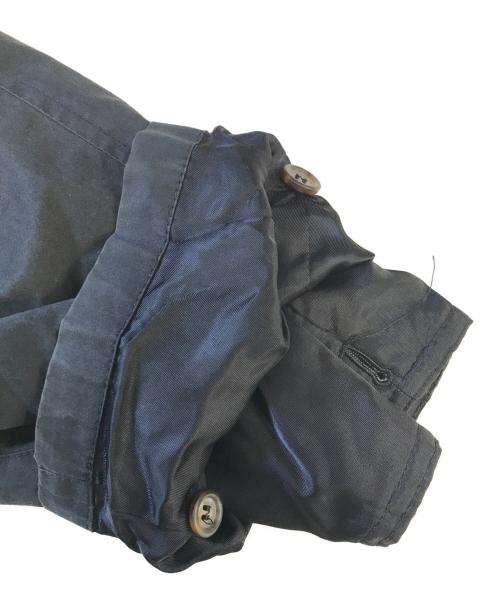 GIORGIO ARMANI（ジョルジョアルマーニ）GIORGIO ARMANI (ジョルジョアルマーニ) ライバー付きトレンチコート ブラック サイズ:38の古着・服飾アイテム