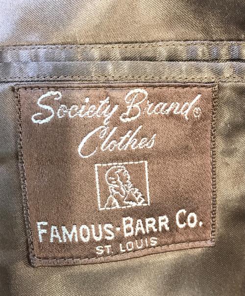 Society Brand（ソサエティ・ブランド）Society Brand (ソサエティ・ブランド) コート ベージュ サイズ:表記なしの古着・服飾アイテム