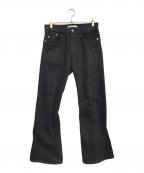 NVRFRGTネヴァーフォーゲット）の古着「3D Twisted Jeans」｜ブラック