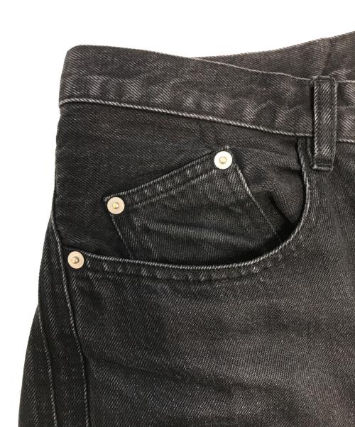 NVRFRGT（ネヴァーフォーゲット）NVRFRGT (ネヴァーフォーゲット) 3D Twisted Jeans ブラック サイズ:2の古着・服飾アイテム