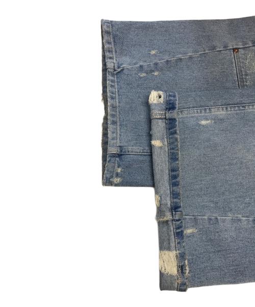 kooi（コーイ）kooi (コーイ) ダブルニーデニムパンツ インディゴ サイズ:2の古着・服飾アイテム