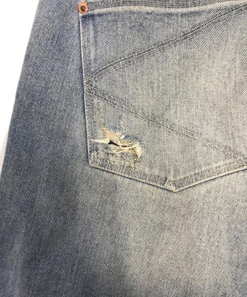 kooi（コーイ）kooi (コーイ) ダブルニーデニムパンツ インディゴ サイズ:2の古着・服飾アイテム
