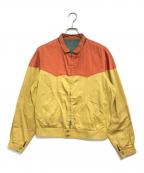 VINTAGEヴィンテージ）の古着「リバーシブルジャケット」｜オレンジ×グリーン