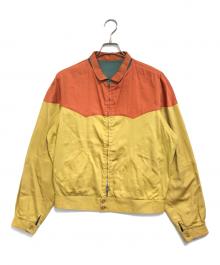 VINTAGE（ヴィンテージ）の古着「リバーシブルジャケット」｜オレンジ×グリーン
