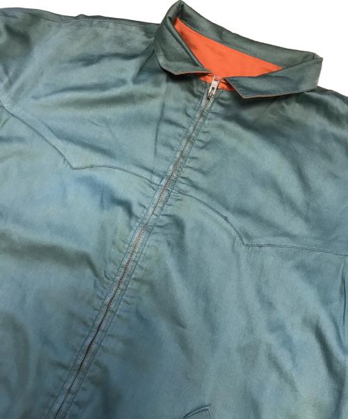 VINTAGE（ヴィンテージ）VINTAGE (ヴィンテージ) リバーシブルジャケット オレンジ×グリーン サイズ:Mの古着・服飾アイテム