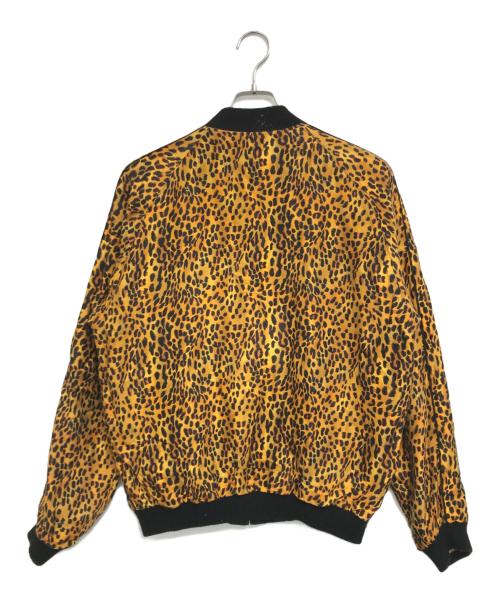 BEAMS（ビームス）BEAMS (ビームス) テーラー東洋 (テーラートウヨウ) 別注リバーシブルレオパードスカジャン ブラック×ブラウン サイズ:Ｌの古着・服飾アイテム