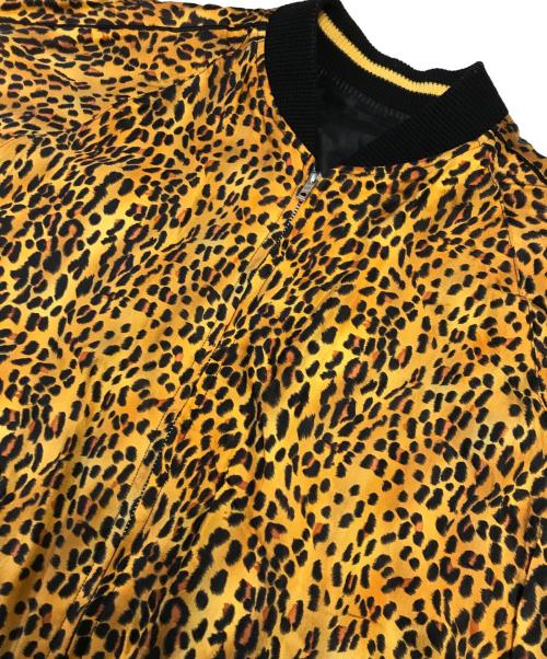 BEAMS（ビームス）BEAMS (ビームス) テーラー東洋 (テーラートウヨウ) 別注リバーシブルレオパードスカジャン ブラック×ブラウン サイズ:Ｌの古着・服飾アイテム