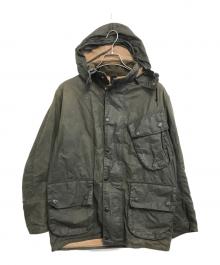 Barbour×MARGARET HOWELL（バブアー×マーガレットハウエル）の古着「A7 WAX INTERNATIONAL JACKET」｜オリーブ