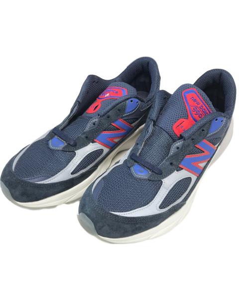 NEW BALANCE（ニューバランス）NEW BALANCE (ニューバランス) KITH (キス) スニーカー ネイビー サイズ:27.5の古着・服飾アイテム