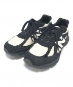 NEW BALANCEニューバランス）の古着「スニーカー」｜ホワイト×ブラック