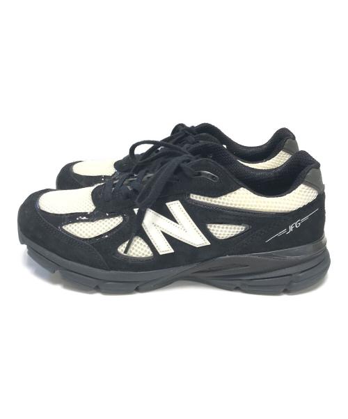 NEW BALANCE（ニューバランス）NEW BALANCE (ニューバランス) スニーカー ホワイト×ブラック サイズ:27.5の古着・服飾アイテム