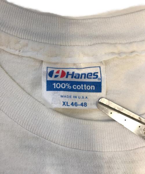 バンドTシャツ（バンドTシャツ）バンドTシャツ (バンドTシャツ) 80s U2(U2) バンドTシャツ ホワイト サイズ:XLの古着・服飾アイテム