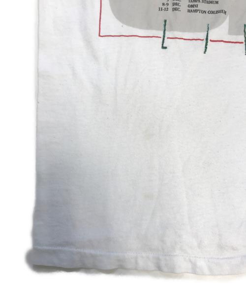 バンドTシャツ（バンドTシャツ）バンドTシャツ (バンドTシャツ) 80s U2(U2) バンドTシャツ ホワイト サイズ:XLの古着・服飾アイテム