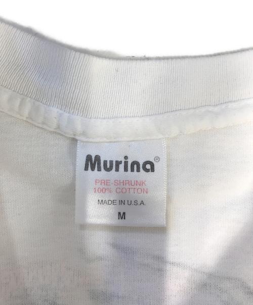 Murina（ムリナ）Murina (ムリナ) プリントTシャツ ホワイト サイズ:mの古着・服飾アイテム