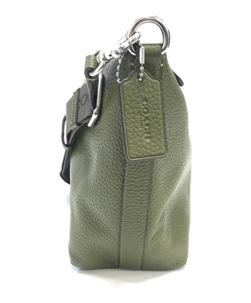 COACH（コーチ）COACH (コーチ) トップジップメッセンジャー バッグ オリーブの古着・服飾アイテム