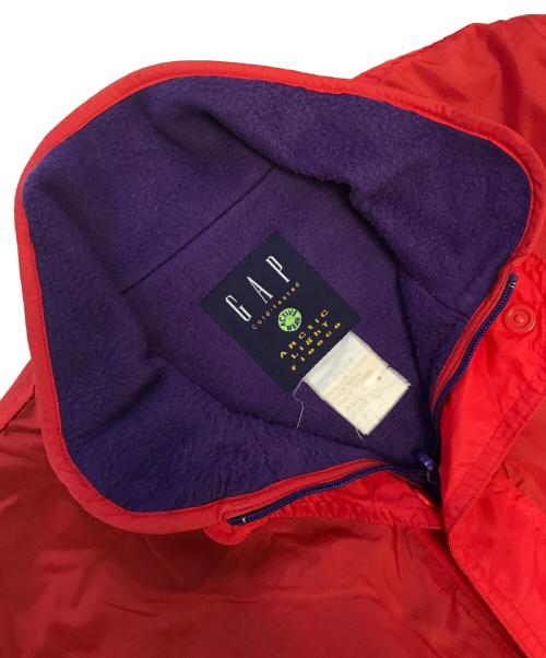 GAP（ギャップ）GAP (ギャップ) ARCTIC LIGHT FLEECE JACKET レッド サイズ:Lの古着・服飾アイテム