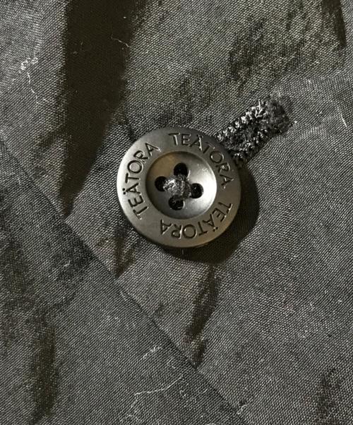 teatora（テアトラ）teatora (テアトラ) CARTRIDGE SHIRT ブラック サイズ:SIZE 2の古着・服飾アイテム