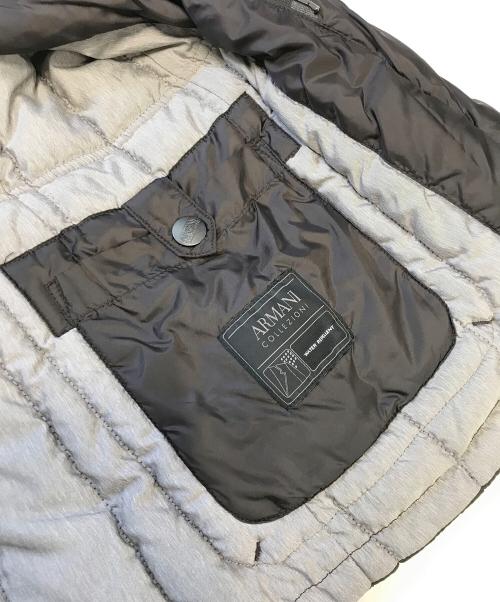 ARMANI COLLEZIONI（アルマーニ コレツィオーニ）ARMANI COLLEZIONI (アルマーニ コレツィオーニ) 中綿ジャケット ブラウン サイズ:SIZE 50の古着・服飾アイテム