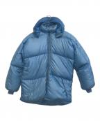 FROST LINEフロスト ライン）の古着「ダウンジャケット」｜スカイブルー