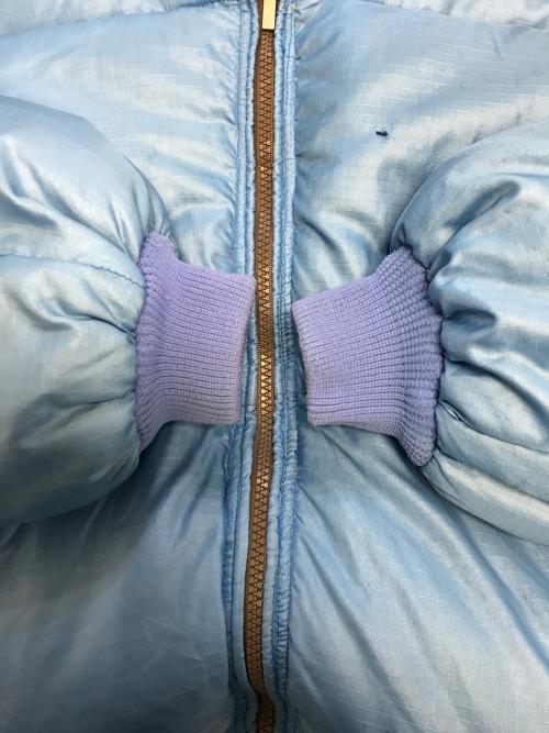 FROST LINE（フロスト ライン）frost line (フロスト ライン) ダウンジャケット スカイブルー サイズ:表記なしの古着・服飾アイテム