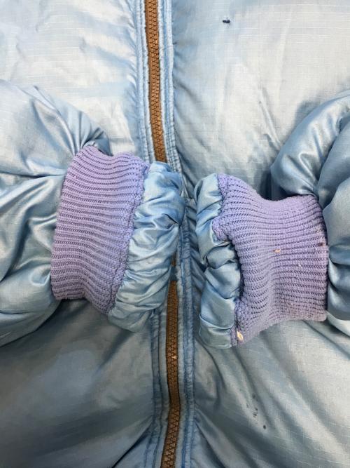 FROST LINE（フロスト ライン）frost line (フロスト ライン) ダウンジャケット スカイブルー サイズ:表記なしの古着・服飾アイテム