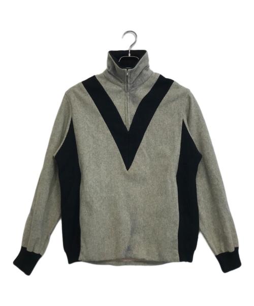 USED（ユーズド）USED (ユーズド) プルオーバー切替ジャケット グレー サイズ:表記なしの古着・服飾アイテム