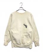 Championチャンピオン）の古着「リバースウィーブスウェット」｜ベージュ