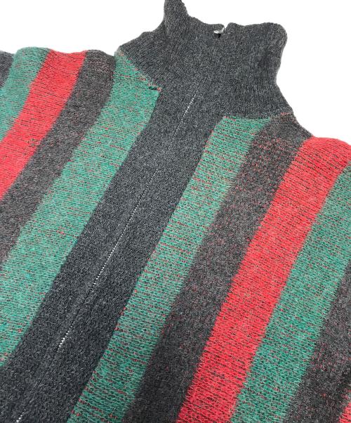 VINTAGE（ヴィンテージ）VINTAGE (ヴィンテージ) モヘアブレンドジップニット マルチカラー サイズ:表記なしの古着・服飾アイテム
