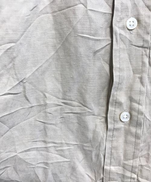 POLO RALPH LAUREN（ポロ・ラルフローレン）POLO RALPH LAUREN (ポロ・ラルフローレン) シルクリネンBDシャツ ベージュ サイズ:Lの古着・服飾アイテム