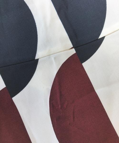 MARNI（マルニ）MARNI (マルニ) スカート ホワイト×ブラウン×ネイビー サイズ:38の古着・服飾アイテム