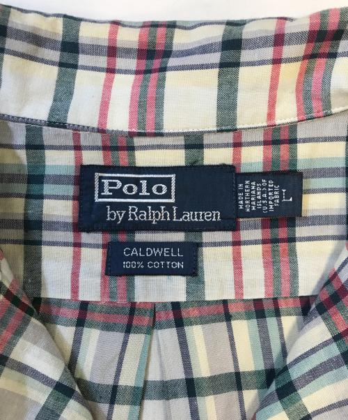 POLO RALPH LAUREN（ポロ・ラルフローレン）POLO RALPH LAUREN (ポロ・ラルフローレン) オープンカラーシャツ マルチカラー サイズ:Lの古着・服飾アイテム