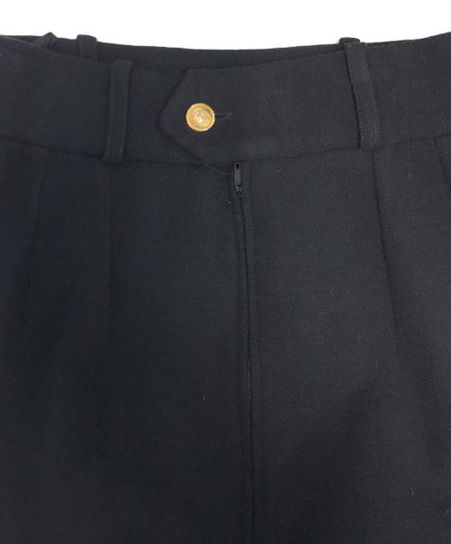 CHANEL BOUTIQUE（シャネル ブティック）CHANEL BOUTIQUE (シャネル ブティック) ウールスカート ブラック サイズ:34の古着・服飾アイテム
