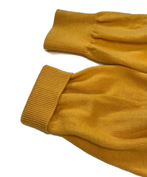 Yonetomi（ヨネトミ）Yonetomi (ヨネトミ) AMERICAN WOOL&COTTON KNIT PULLOVER イエロー サイズ:SIZE4の古着・服飾アイテム