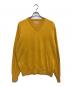 Yonetomi（ヨネトミ）の古着「AMERICAN WOOL&COTTON KNIT PULLOVER」｜イエロー