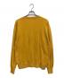 Yonetomi (ヨネトミ) AMERICAN WOOL&COTTON KNIT PULLOVER イエロー サイズ:SIZE4：10000円
