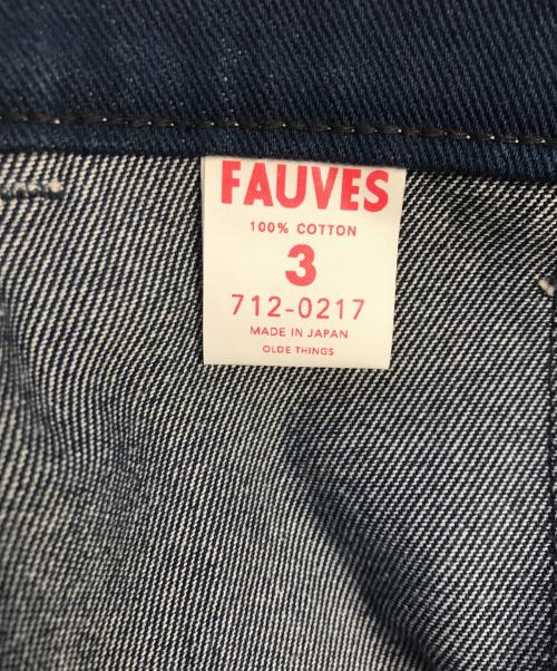 FAUVES（フォーブ）FAUVES (フォーブ) RANCH II インディゴ サイズ:3の古着・服飾アイテム