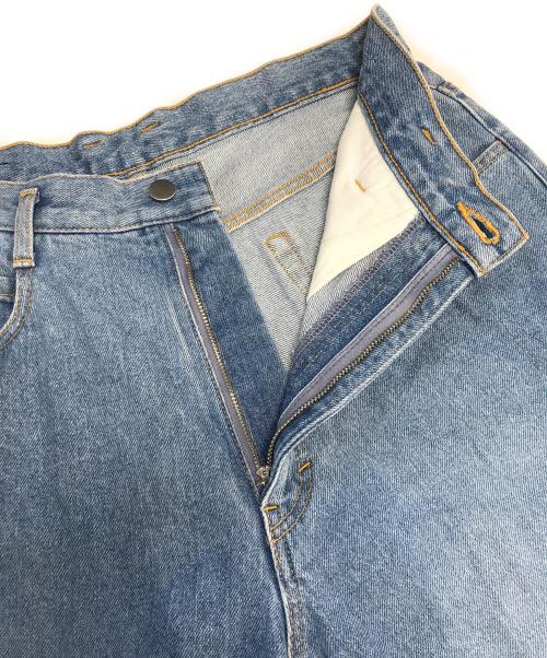 NAKEDGAUGE（ネイキッドゲージ）NAKEDGAUGE (ネイキッドゲージ) デニムパンツ インディゴ サイズ:2の古着・服飾アイテム