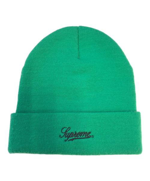 SUPREME（シュプリーム）SUPREME (シュプリーム) Hysteric Glamour (ヒステリックグラマー) ニット帽 グリーン サイズ:表記なしの古着・服飾アイテム