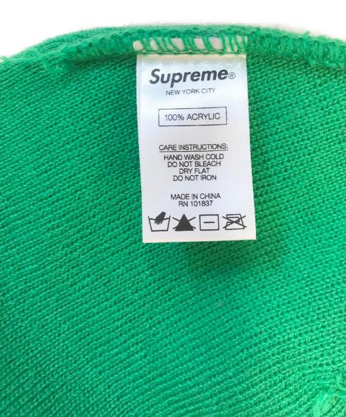 SUPREME（シュプリーム）SUPREME (シュプリーム) Hysteric Glamour (ヒステリックグラマー) ニット帽 グリーン サイズ:表記なしの古着・服飾アイテム